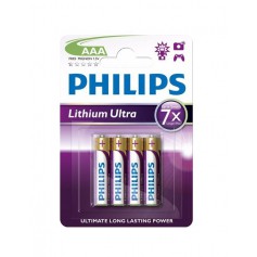 Philips Ultra FR03 Micro AAA 1.5V 1100 mAh Battery Lithium