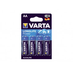 Varta - Varta Longlife Power Alkaline batteries AA / LR6 (Mignon) 1.5V 2900 mAh - Size AA - NK451
