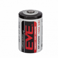 EVE ER14250 / 1/2AA Lithium batterij 3.6V 1200mAh
