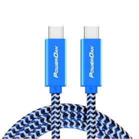 PowerOak - PowerOak C1 USB-C 3.1 gen2 10Gbps cable - USB to USB C cables - PON-C1