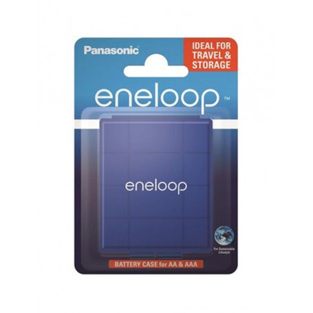 Eneloop - Panasonic eneloop Blue transport box for batteries Mignon (AA) / Micro (AAA) - Battery accessories - BL335