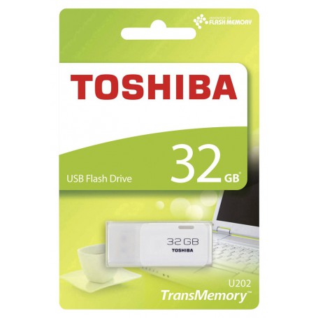 Toshiba - 32GB Toshiba U202 USB 2.0 Pendrive Memory Stick Flash Disk Drive - SD and USB Memory - BL344