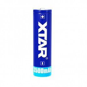 XTAR, Xtar 3500mAh 3.7V 18650 PCB PROTECTED Battery, Size 18650, BL352