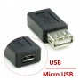 Oem - USB Female to Micro USB Female Adapter - USB adapters - AL229