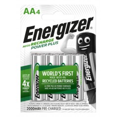Energizer, Energizer Power Plus R6/AA Ni-MH 2000mAh Rechargeable batteries, Size AA, BL355