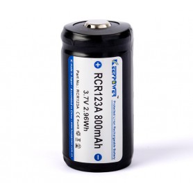 KeepPower - Keeppower RCR123A 800mAh (protected) - 1.6A - Other formats - NK489