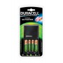 Duracell - 45-Min Duracell battery Fast charger + 2x AA 1300mAh + 2x AAA 750mAh - Battery chargers - BL359