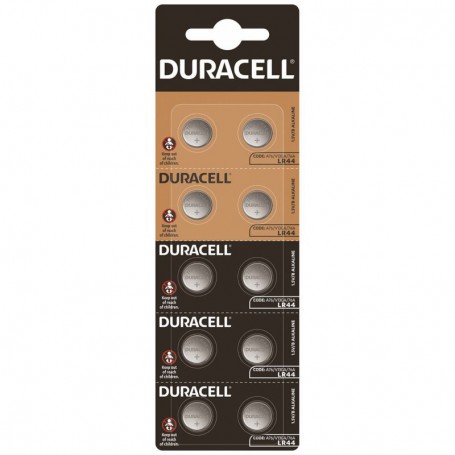 Duracell - 10x Duracell G13 / AG13 / L1154 / LR44 / 157 / A76 1.5V button cell battery - Button cells - BL362