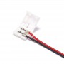 Oem - 8mm 2 Pin Single Color LED Strip Click to Click 15cm Connector Cable Wire - LED connectors - LSCC04