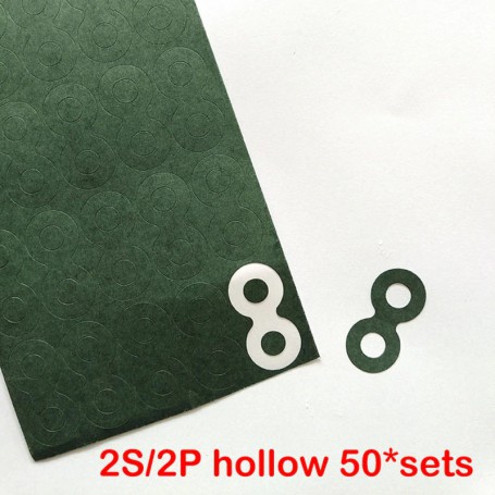 Oem - 18650 2S/2P Insulation paper Gasket Battery Pack Cell Insulating Glue Patch Insulation pads - Battery accessories - AL1...