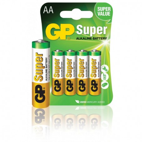 GP - GP Super Alkaline AA/LR6 1.5V - Size AA - BS493