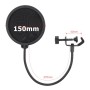 Oem - Double layer studio microphone Pop-filter flexible windscreen Mic-shield for recording - 150mm - Headsets and accessori...
