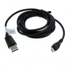 USB M cable to Micro-USB M black 1.8m