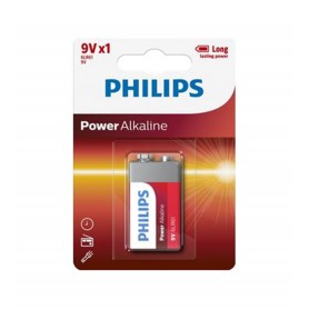 PHILIPS - Philips POWER 9V 6LR61 Alkaline - Other formats - BS496-CB