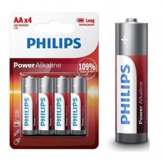 PHILIPS, PHILIPS AA R3 Power Alkaline, Size AA, BS498