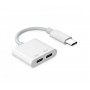 UGREEN - UGREEN USB-C to USB-C Adapter + USB-C Charging port - Audio adapters - UG-60165-CB