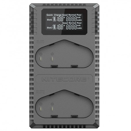 NITECORE, Nitecore UCN4USB charger compatible with Canon LP-E4/LP-E4N, Canon photo-video chargers, NK-UCN4