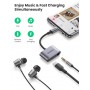 UGREEN, UGREEN 2in1 USB-C / USB C / USB to to 3.5mm and USB-C Adapter, Audio adapters, UG-60164