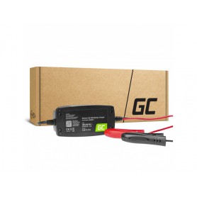 Green Cell - Încărcător Green Cell 5A 60W pentru baterii de 12V cu indicator LED de stare -  - GC121-ACAGM11