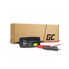 Green Cell 5A 60W Charger for 12V batteries with LED status indicator
