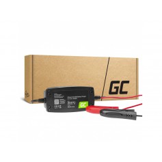 Încărcător Green Cell 5A 60W pentru baterii de 12V cu indicator LED de stare