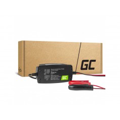 Green Cell 6A 72W Charger for 12V batteries with LED status Dispaly