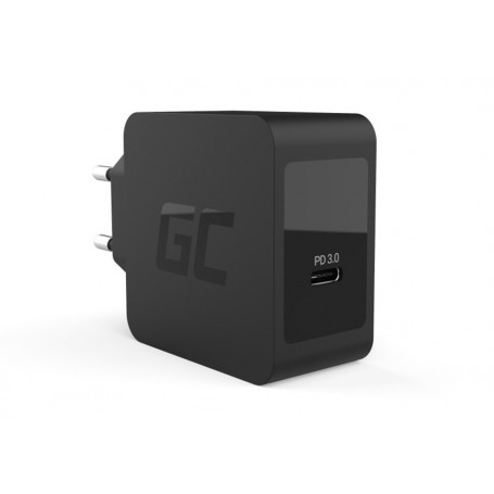 Green Cell - GREEN CELL 18W PD USB-C USB Type-C USB C Charger - Ac charger - GC132-CHAR07
