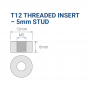 POWER SONIC - POWER SONIC 12V 26Ah T12 PS-12260B Baterie reîncărcabilă plumb-acid -  - PS-12260B