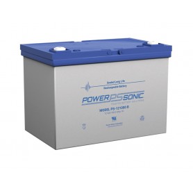 POWER SONIC, POWER SONIC 12V 100Ah T6 PS-121000B Batería recargable de plomo-ácido, Battery Lead-acid , PS-121000B