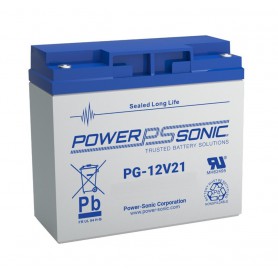 POWER SONIC - POWER SONIC 12V 20Ah T12 PG-12V21 LONG LIFE Baterie reîncărcabilă plumb-acid -  - PG-12V21B