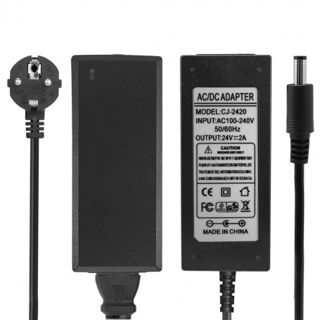 Oem, 2A 24V DC 100-240V LED Strip Adapter Power supply, Plugs and Adapters, APA148-24V2A