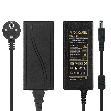 Oem, 7A 12V DC 100-240V LED Strip Adapter Power supply, Plugs and Adapters, APA40-12V7A