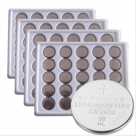 Oem - 250x CR2032 INDUSTRIAL Lithium 210mAh 3V 20x3.2mm - Button cells - NK510-BULK