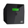 Green Cell, Green Cell UPS Microsine 1000VA LCD 700W 230V Pure Sinusoid, UPS Emergency Power, GC148-UPS08