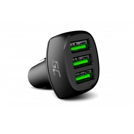 Green Cell, GREEN CELL PowerRide 54W 3xUSB 18W car charger with Ultra Charge fast charging technology, Auto charger, GC143-CA...