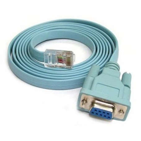 Oem - 1.5m RJ45 to RS232 COM Port Serial DB9 Female Cable AL555 - RS 232 RS232 adapters - AL555