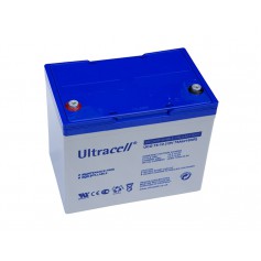 Ultracell - Ultracell DCGA/Deep Cycle Gel UCG 12V 75000mAh Rechargeable Lead Acid Battery - Battery Lead-acid  - BS442