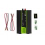 Green Cell - 2000W DC 24V a AC 230V Convertidor convertidor de corriente con USB - Pure/Full Sine Wave - Inversores de baterí...