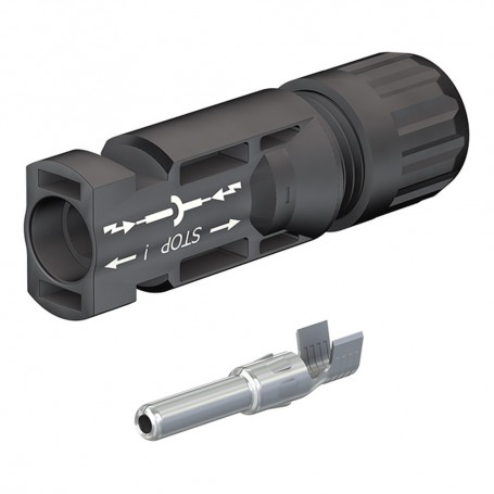 Stäubli - STAUBLI Conector tată MC4 4-6mm 1000V 39A - Cabluri Solare - S-MC4-MAL