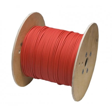 Elettro Brescia, Cable de panel solar de 6mm2 rojo o negro - 500 metros, Cables Solares, 6MM-500M-CB