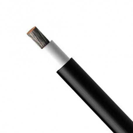 Elettro Brescia - Cavo del pannello solare da 6mm2 - rosso o nero - 1 metri - Cavi Solari - 6MM-1M-CB