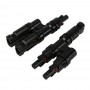 Stäubli, MC4 T-Y Splitter Set - 4 Pieces - Solar Accessories, Cabling and connectors, MC4-SPL-2