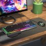 HOCO, HOCO GM12 Keyboard Mouse Gaming Set RGB Light and Shadow, Various computer accessories, H-GM12