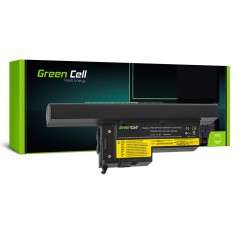 Green Cell, Green Cell 4400mAh battery compatible with Lenovo IBM ThinkPad X60 X60s X61 X61s 14.4V (14.8V), Lenovo laptop bat...