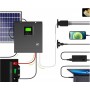 Green Cell, GREEN CELL 24VDC Inversor solar Off Grid convertidor con MPPT Cargador solar para 230VAC 2000VA/2000W Pure Sine W...