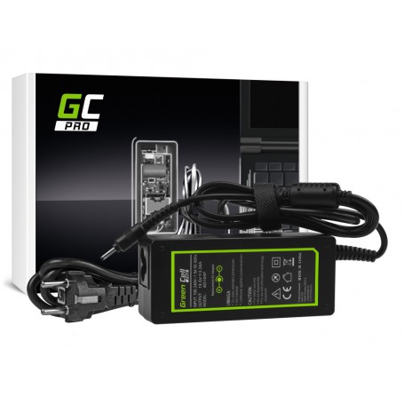 Green Cell, Green Cell PRO Charger AC Adapter for Asus Eee Slate B121 EP121 19.5V 3.08A 60W, Laptop chargers, GC297-AD104P