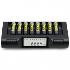 Maha Powerex MH-C980 AA of AAA NiMH/NiCD EU-Plug Battery charger