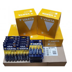 Varta - Masterbox 400x Varta AA / LR6 Longlife Power Alkaline 1.5V - Size AA - BS504