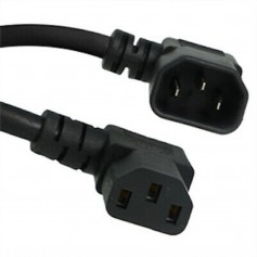 Oem, 2m Right Angle C13 C14 Power Extension Cable Adapter, Plugs and Adapters, APC0132