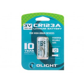 PHILIPS, Olight 3V CR123A 1600mAH – Non Rechargeable battery, Other formats, OL-CR123A